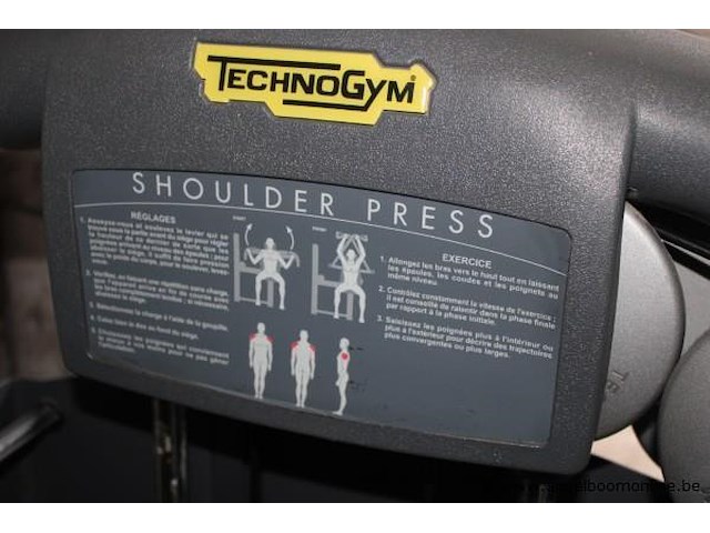 Technogym shoulder press - afbeelding 2 van  3
