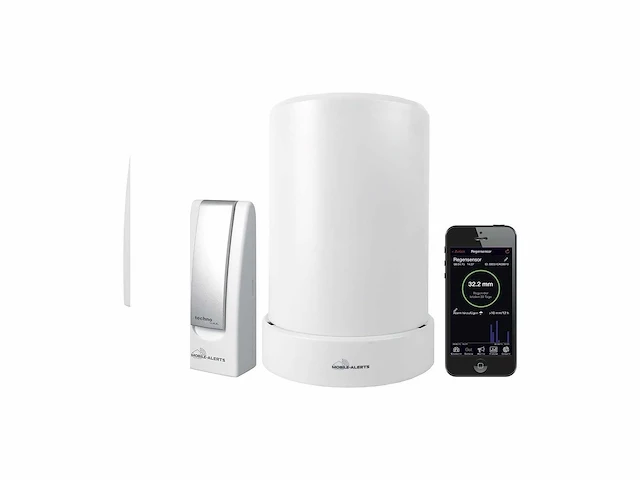 Technoline ma 10040 regenmeter, complete set, gateway en draadloze regensensor met gratis app voor de smartphone, wit - afbeelding 1 van  1
