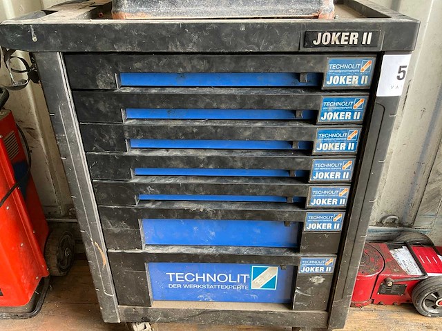 Technolit joker 2 gereedschapswagen - afbeelding 1 van  8
