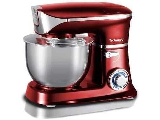 Techwood- tcdr-135 staafmixer - rood - afbeelding 4 van  6
