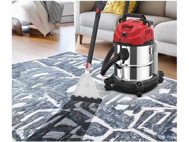 Techwood aspirateur nettoyeur/détacheur tan-20lp, rouge, 1200 w, 20 liters, 87 décibeles - afbeelding 2 van  5