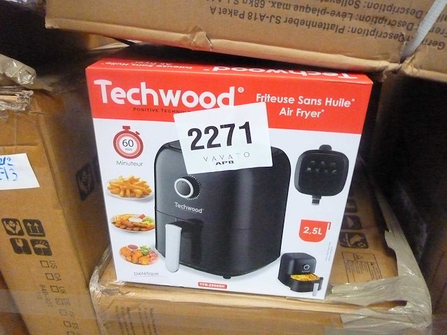 Techwood olievrije frituurpan - afbeelding 4 van  4