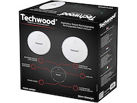 Techwood tar-2031, 2-in-1 robotstofzuiger, wit, 350 milliliter - afbeelding 4 van  4