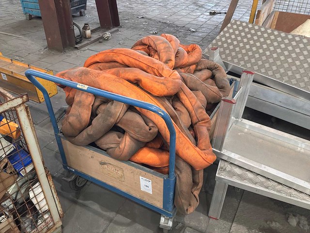 Teclon partij zware polyester hijsriemen - afbeelding 1 van  3