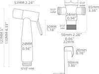Tecmolog bidetkraan - afbeelding 4 van  4
