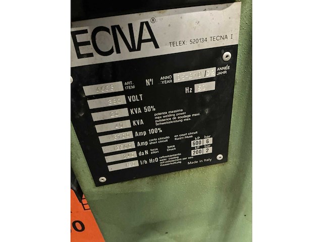 Tecna puntlasmachine - afbeelding 6 van  6