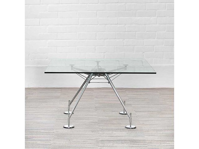 Tecno - vierkant 120 x 120 - nomos - vergadertafel - afbeelding 1 van  12
