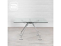 Tecno - vierkant 120 x 120 - nomos - vergadertafel - afbeelding 5 van  12