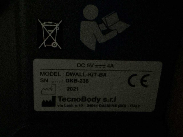 Tecnobody d-wall elite analyse- en trainingssysteem - afbeelding 4 van  6