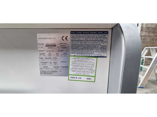 Tecnodom spa s80250vvc - koelvitrine - afbeelding 3 van  4