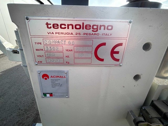 Tecnolegno - 2005 - compact 60 - randschuurmachine - afbeelding 6 van  15