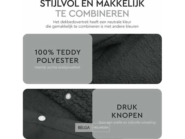 Teddy dekbedovertrek - afbeelding 4 van  6