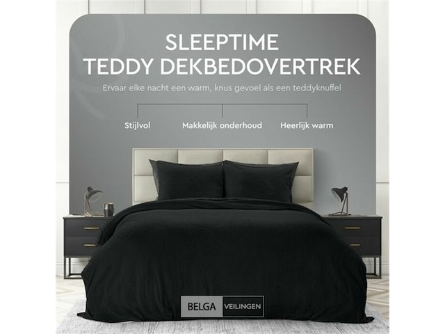 Teddy dekbedovertrek - afbeelding 5 van  6