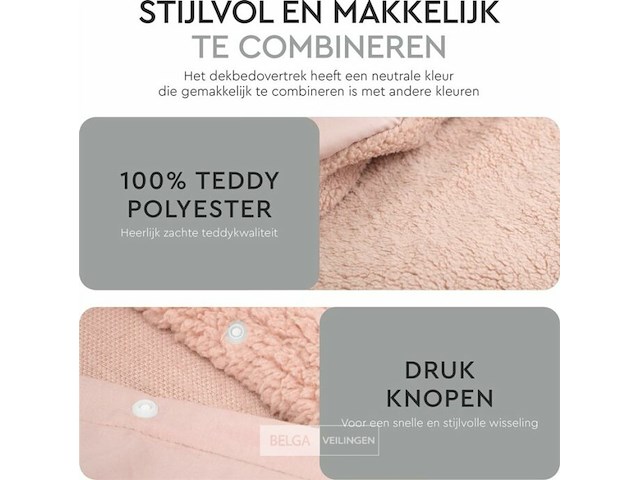 Teddy dekbedovertrek - afbeelding 4 van  5