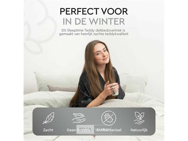 Teddy dekbedovertrek - afbeelding 5 van  5