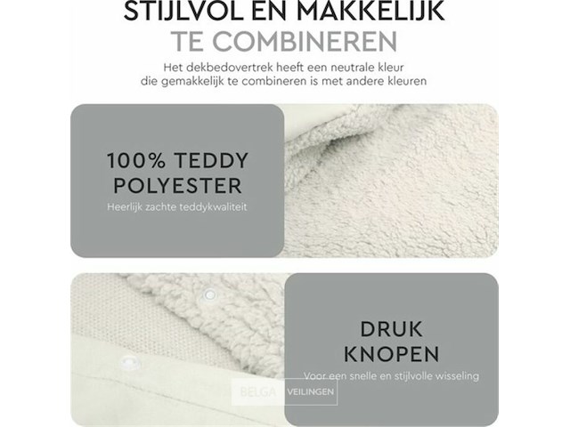 Teddy dekbedovertrek - afbeelding 4 van  5