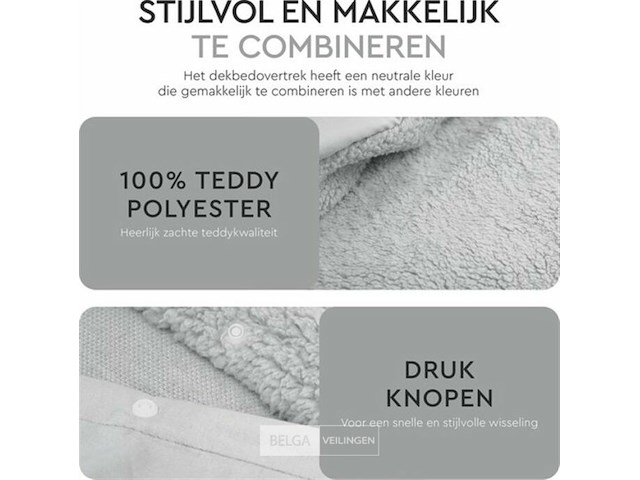 Teddy dekbedovertrek - afbeelding 4 van  5
