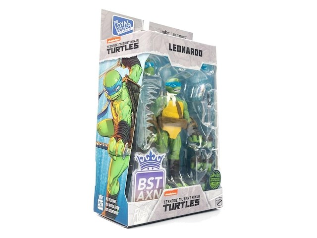 Teenage mutant ninja turtles - bst axn - leonardo (idw comics) - 13 cm - afbeelding 1 van  4