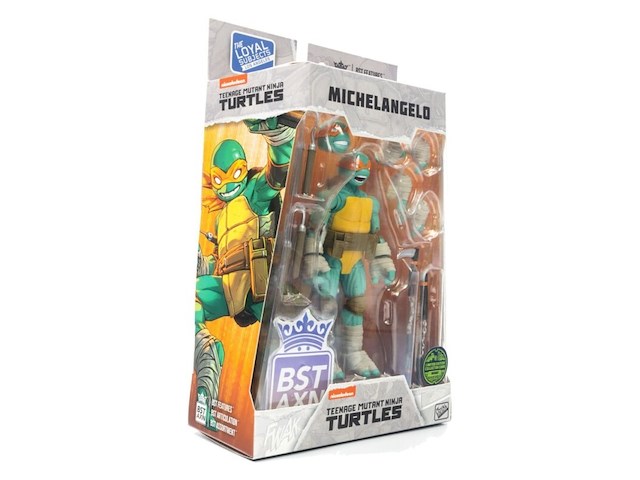 Teenage mutant ninja turtles - bst axn - michelangelo (idw comics) - 13 cm - afbeelding 2 van  5