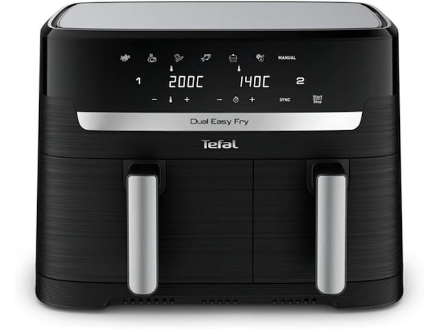 Tefal dual easy fry heteluchtfriteuse - afbeelding 1 van  5