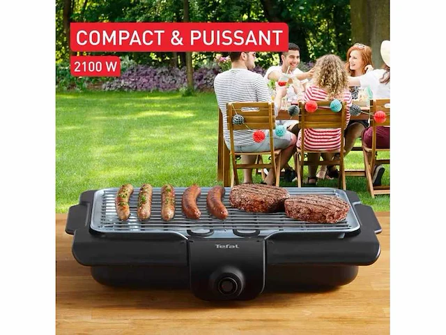 Tefal easy grill bg1348f0 — 2100 w elektrische grill - afbeelding 2 van  3