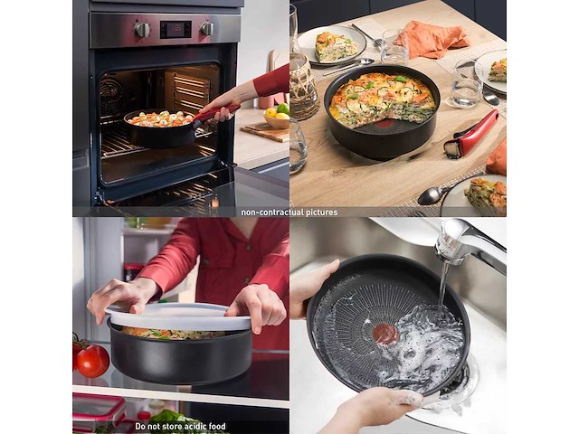 Tefal ingenio generous cook cookware set 8 stuks - afbeelding 4 van  7