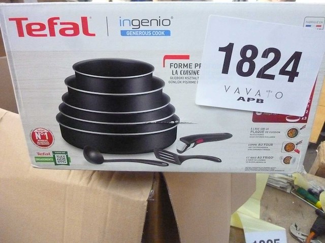 Tefal ingenio generous cook cookware set 8 stuks - afbeelding 7 van  7