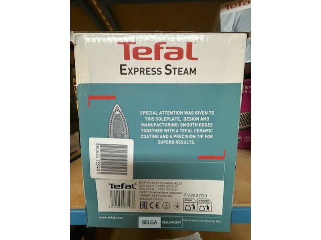 Tefal stoomstrijkijzer 2400w - afbeelding 2 van  2