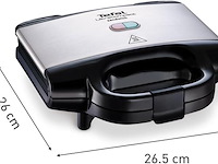 Tefal ultracompact tosti-ijzer - afbeelding 2 van  2