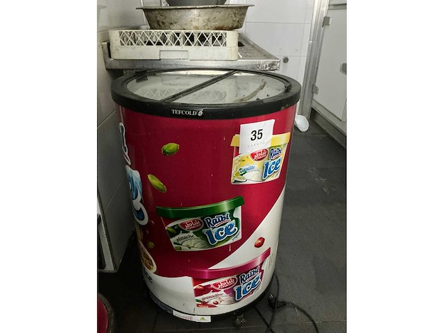 Tefcold cf77-i verrijdbare frisdrankkoeler - afbeelding 2 van  4