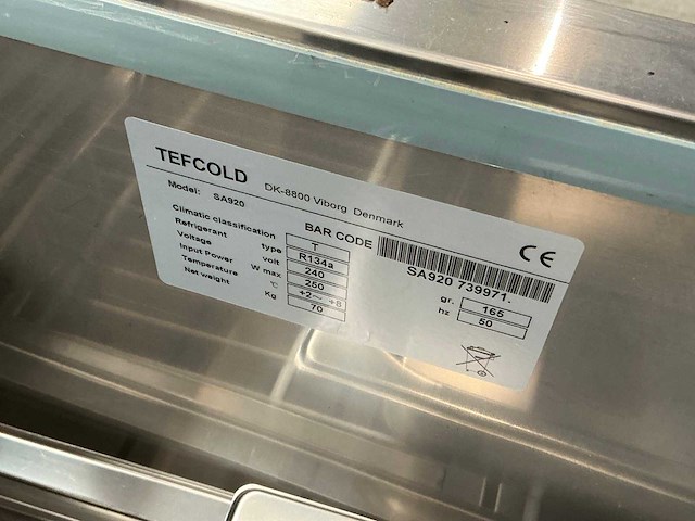 Tefcold sa920 saladette - afbeelding 3 van  14