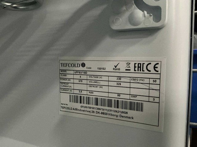 Tefcold vriezer - afbeelding 4 van  4