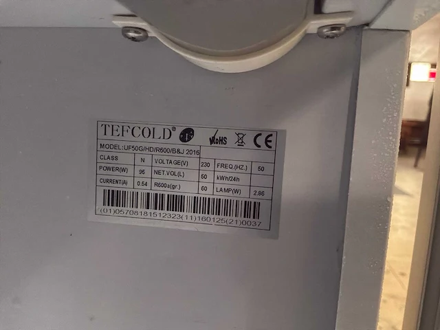 Tefcold vriezer - afbeelding 4 van  4