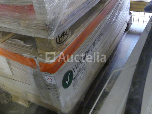 Tegel 30x60 cm (+/- 35 m²) wandelfliesen weiss glanzend hl50 - afbeelding 2 van  4