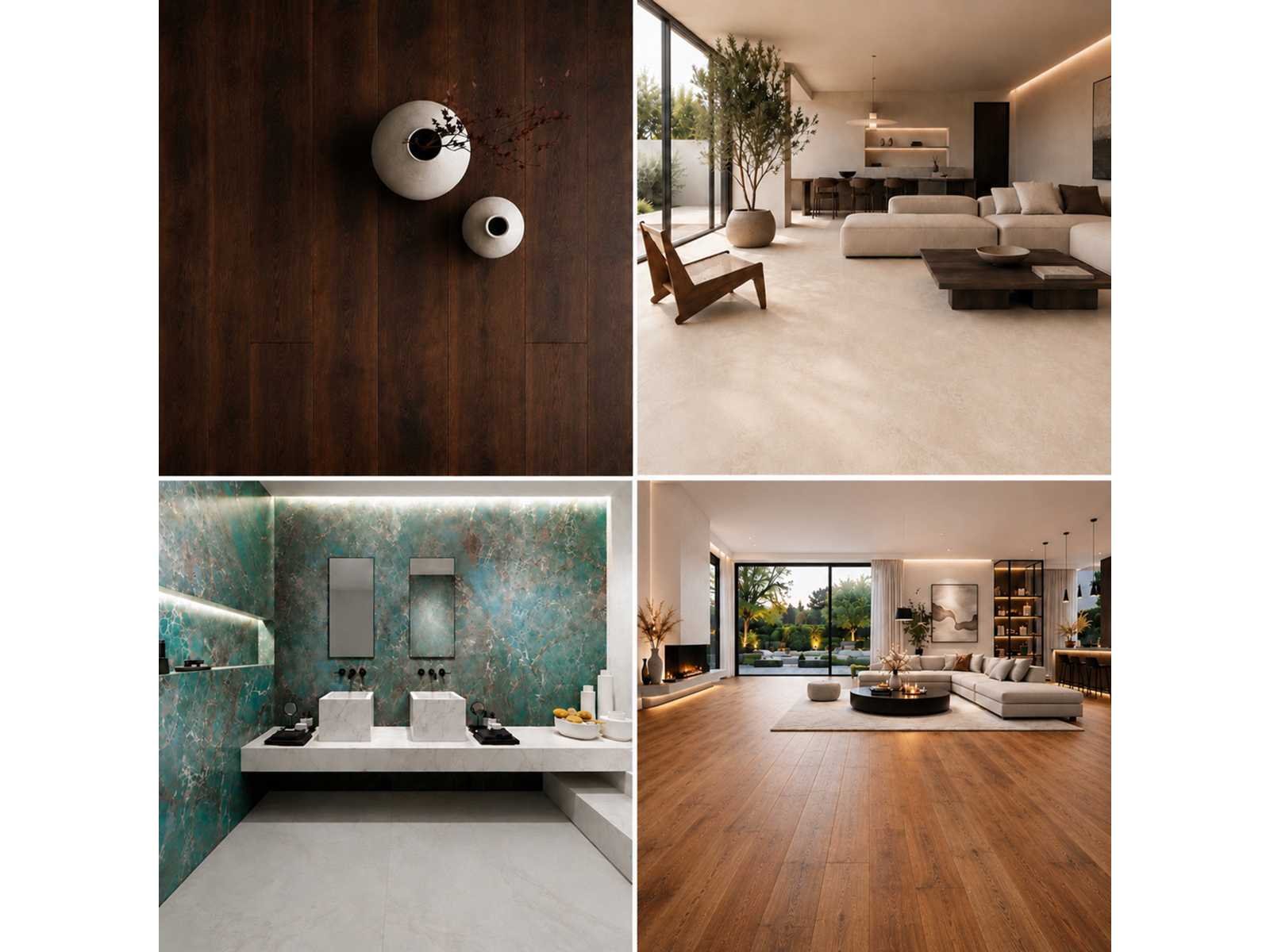 Tegels - parket - vinyl - badkamers