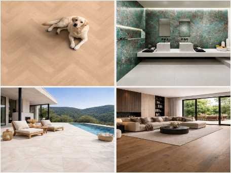 Tegels - parket - vinyl - badkamers