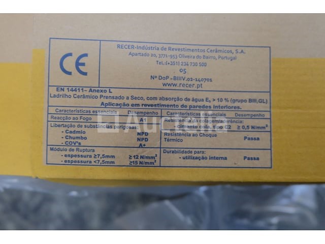 Tegels 20x20 (+- 96 m²) recer - afbeelding 3 van  7