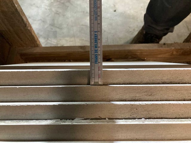 Tegels bourgondische witsteen massangis 40/40/1cm 6m² tegels bourgondische witsteen massangis 40/40/2cm 9m² - afbeelding 6 van  8