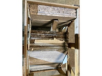 Tegels emperador dark poli 60/60/2cm: 16 stuks - afbeelding 3 van  3