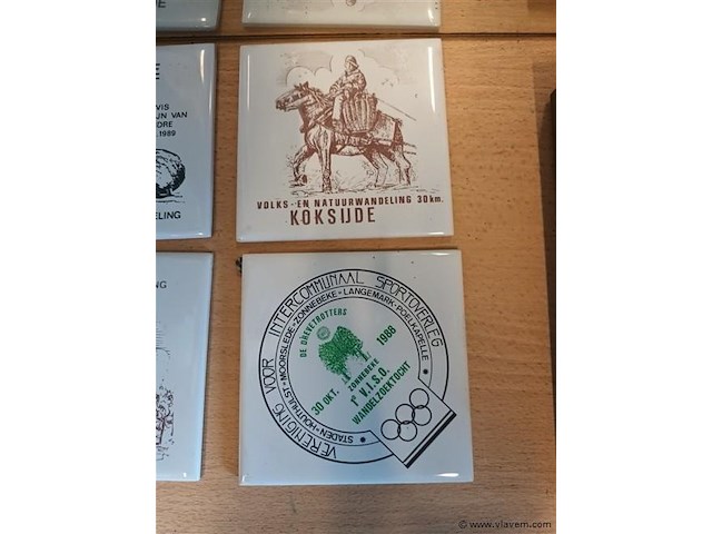 Tegels koksijde. 6 stuks - afbeelding 2 van  4