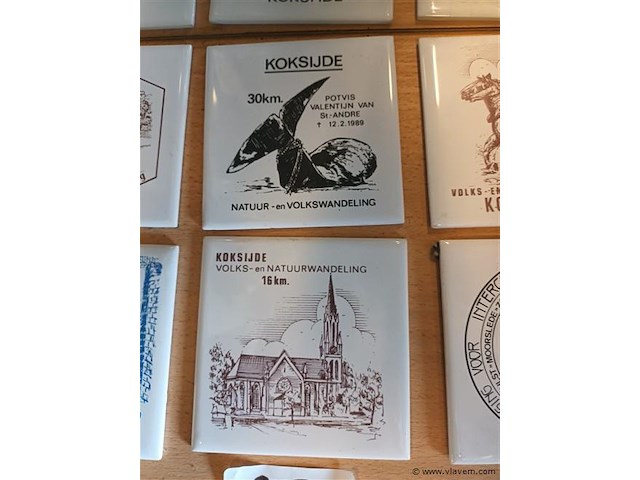 Tegels koksijde. 6 stuks - afbeelding 3 van  4