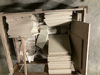 Tegels massangis 40/40/2cm 6,5m² - afbeelding 4 van  4