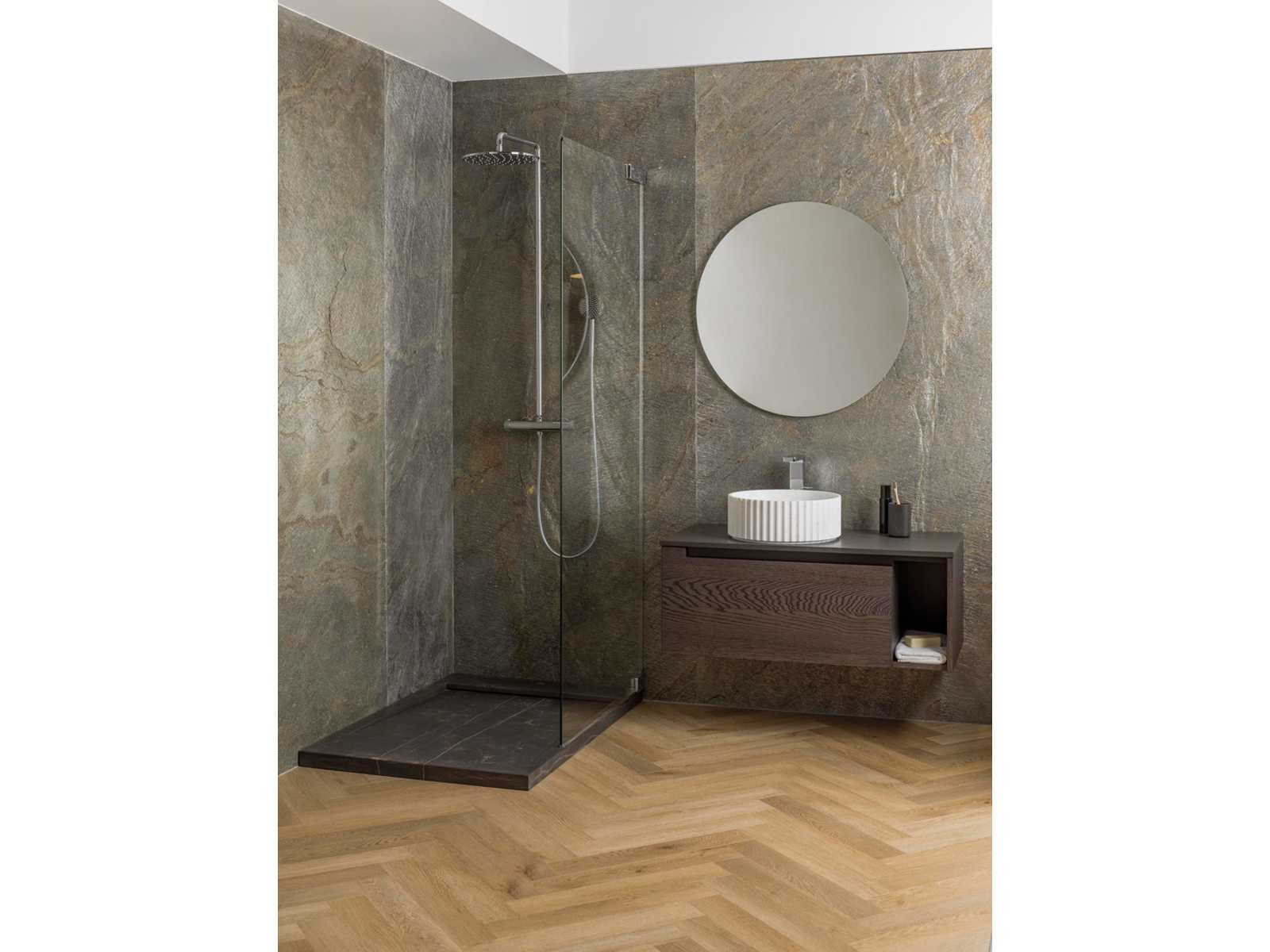 Tegels, pvc en natuursteen