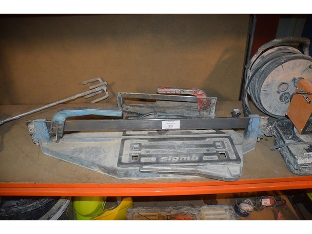 Tegelsnijder sigma , kleine tegelsnijder brevetti montolit (3,6) - afbeelding 1 van  8