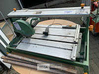 Tegelzaagmachine op poten - afbeelding 1 van  3