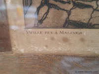 Tekening achter glas - afbeelding 2 van  3