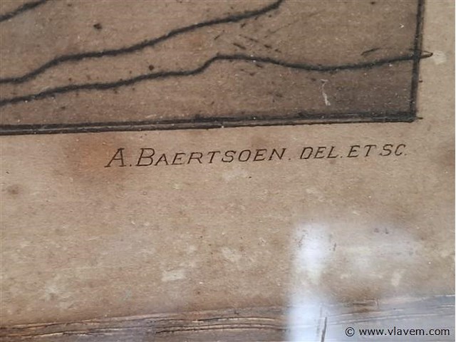Tekening achter glas - afbeelding 3 van  3