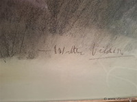 Tekening achter glas - afbeelding 3 van  3