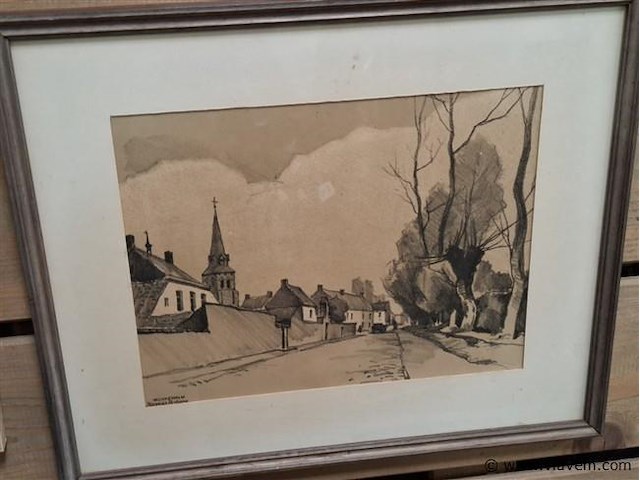 Tekening - afbeelding 1 van  2