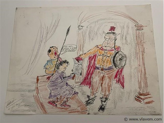 Tekening - afbeelding 1 van  1